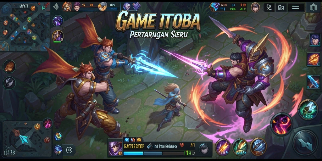 Tampilan gameplay seru dalam BAYITOTO yang mendebarkan.