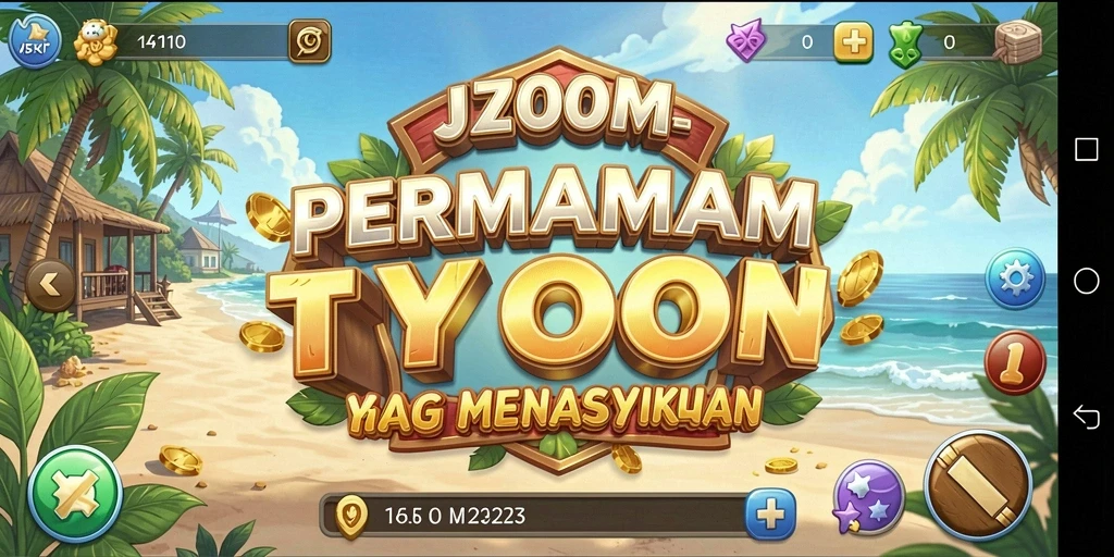 Tampilan gameplay J200M yang menarik dan strategis.