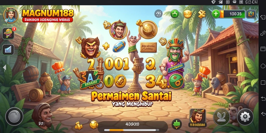 Screenshot utama MAGNUM188 menampilkan momen gameplay Casual yang menarik.