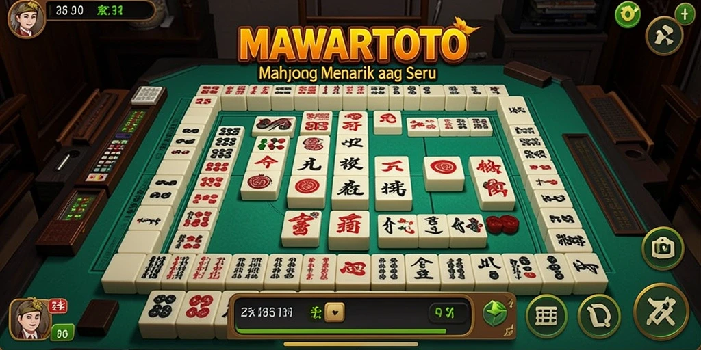 Screenshot gameplay MAWARTOTO yang menampilkan aksi Mahjong yang seru.