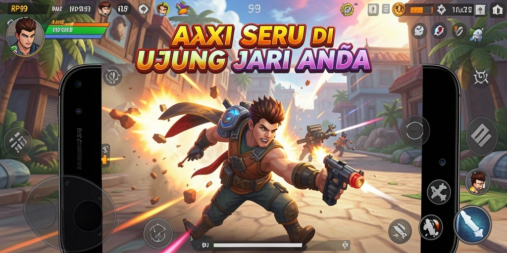 Screenshot gameplay RP99 menampilkan aksi seru yang memikat.