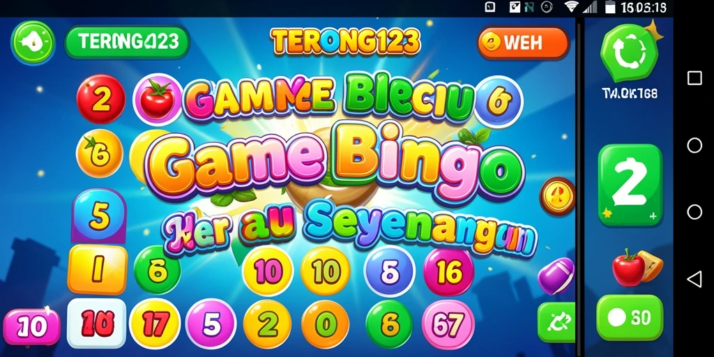 Tampilan gameplay Bingo yang menarik dan mengasyikkan di TERONG123.